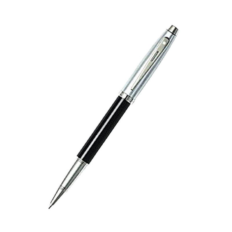 100 lesklé černé/chromové/niklované pero