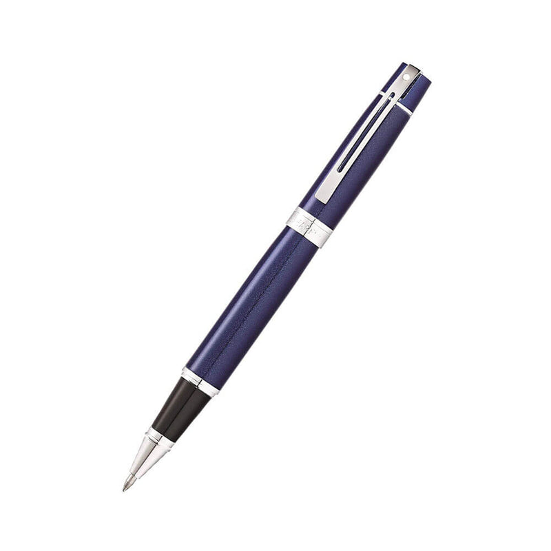 300 modrých/chromovaných pero
