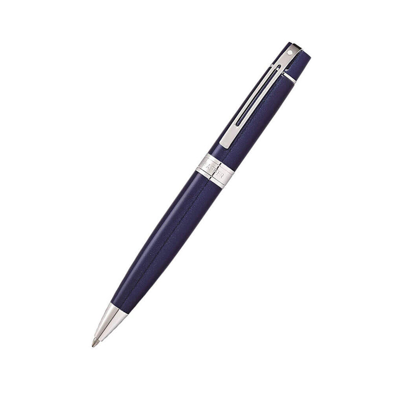 300 modrých/chromovaných pero