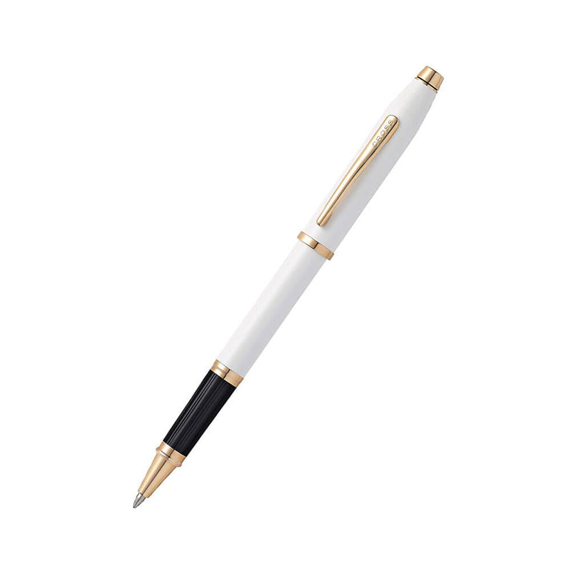 Pearlescent White Rose Gold Pen Pers Century II