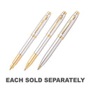 100 Chrome/Gold Trim Plated Pen