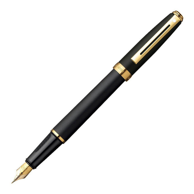 Prelude Black Matte/22CT zlaté pokovené pero