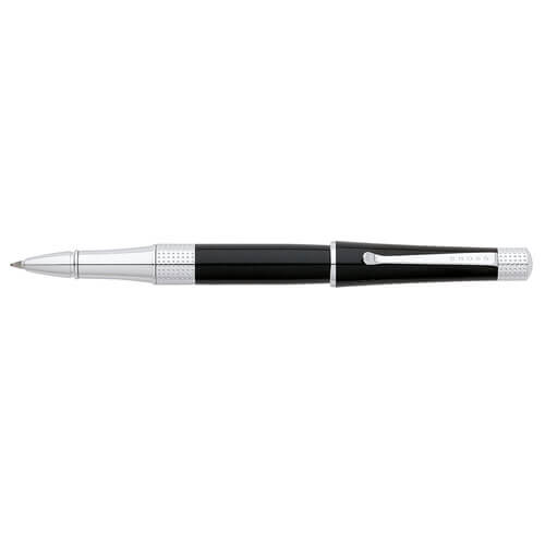 Cross Beverly Rollerball Pen (Black and Chrome)