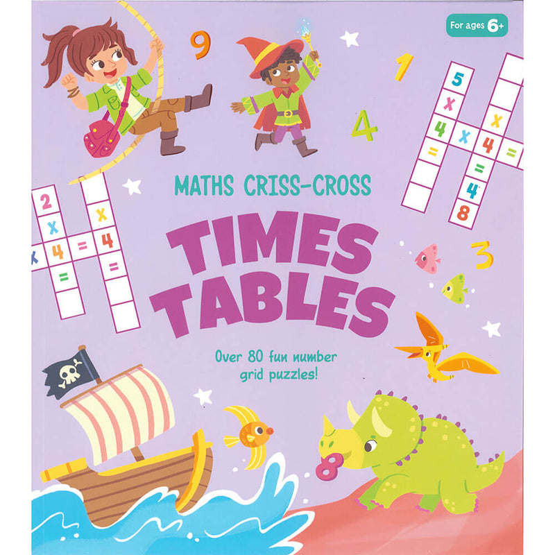 Matematika Criss-Criss-Cross Puzzle Book