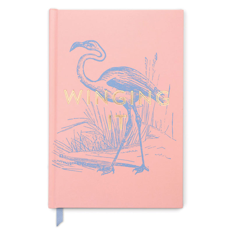 DesignWorks Tintenbedrucktes Einband-Notizbuch (A5)