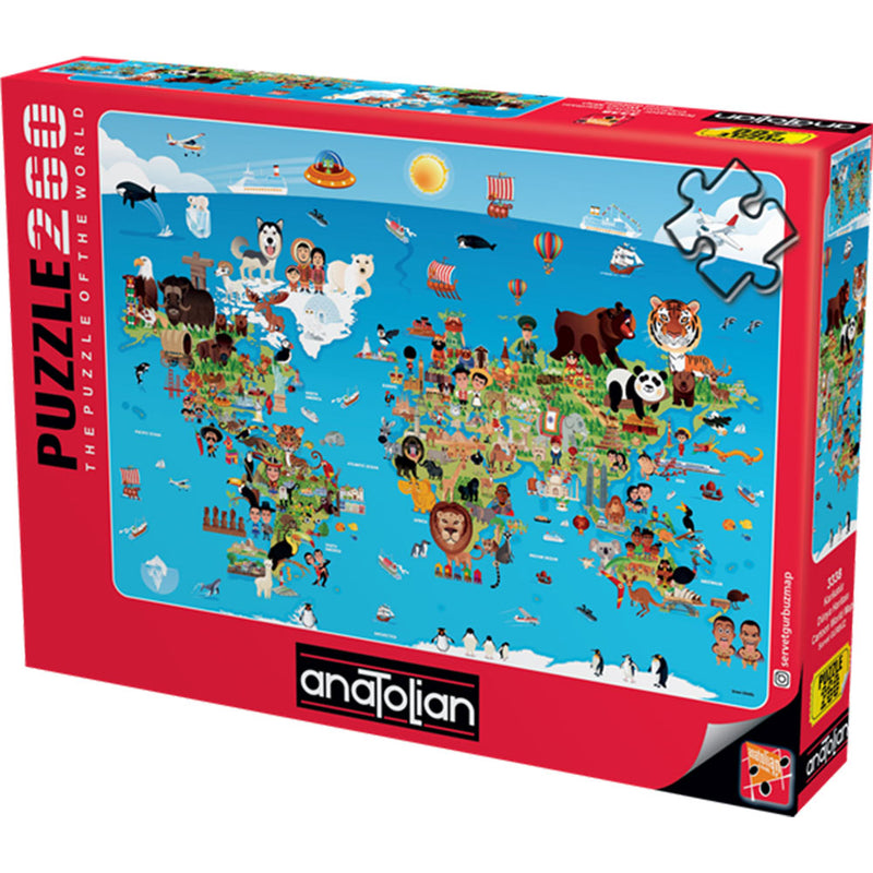  Anatolian Das Puzzle der Welt 260 Teile