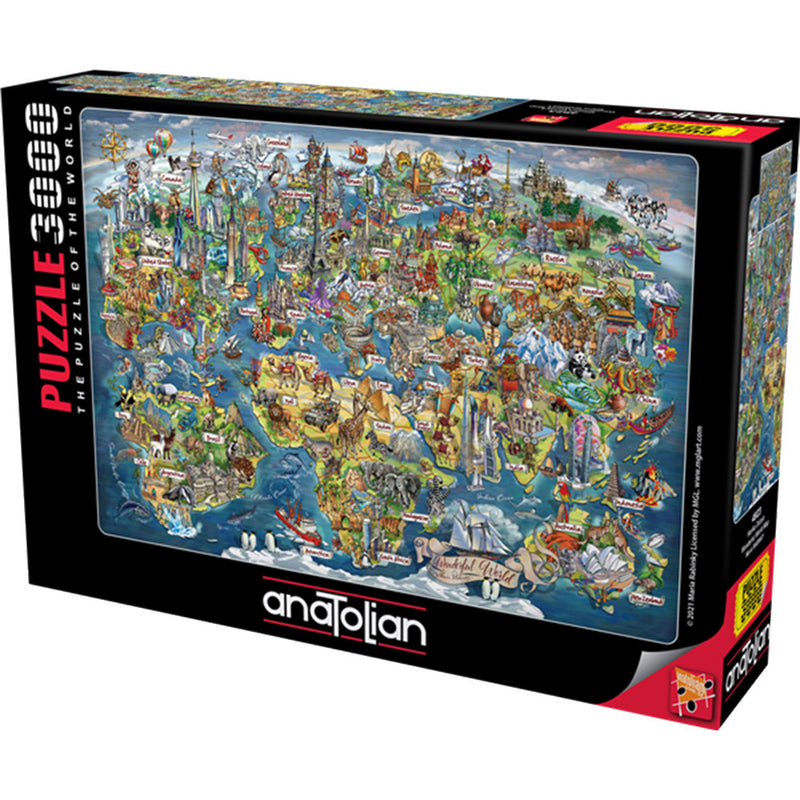 Anatolian The Puzzle of the World 3000ks