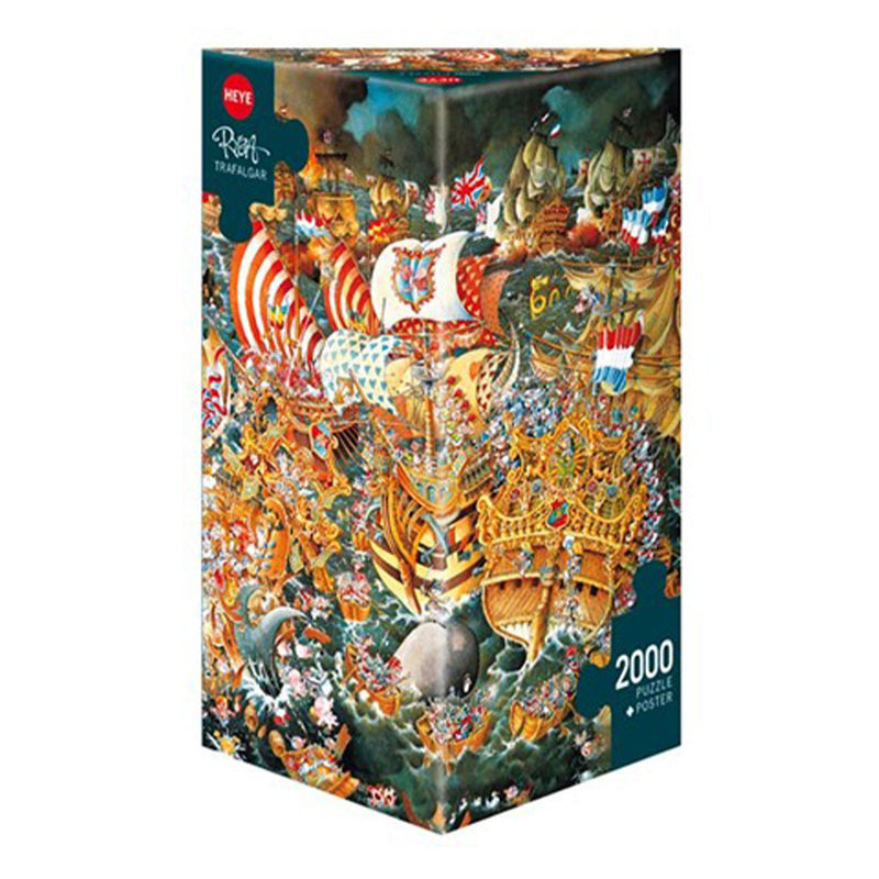 Heye trojúhelníková skládačka puzzle 2000pcs