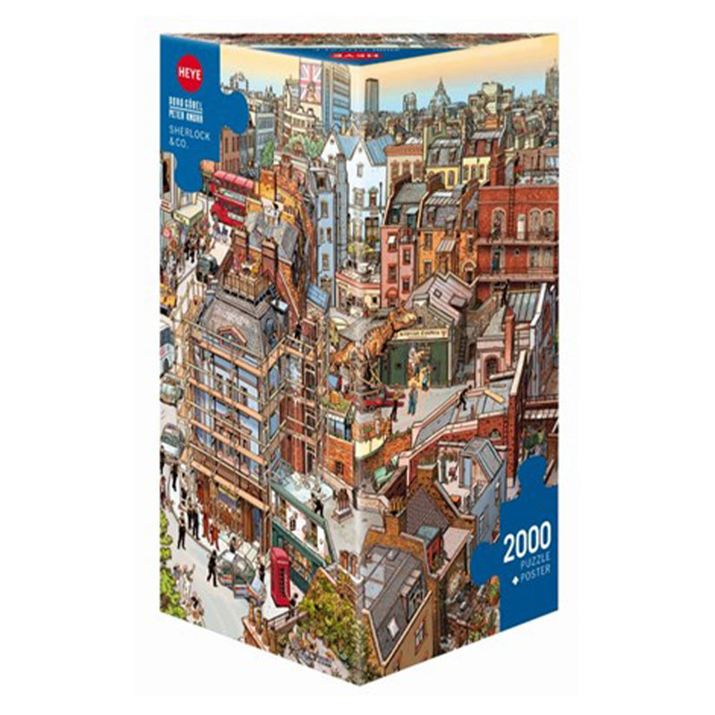 Heye trojúhelníková skládačka puzzle 2000pcs