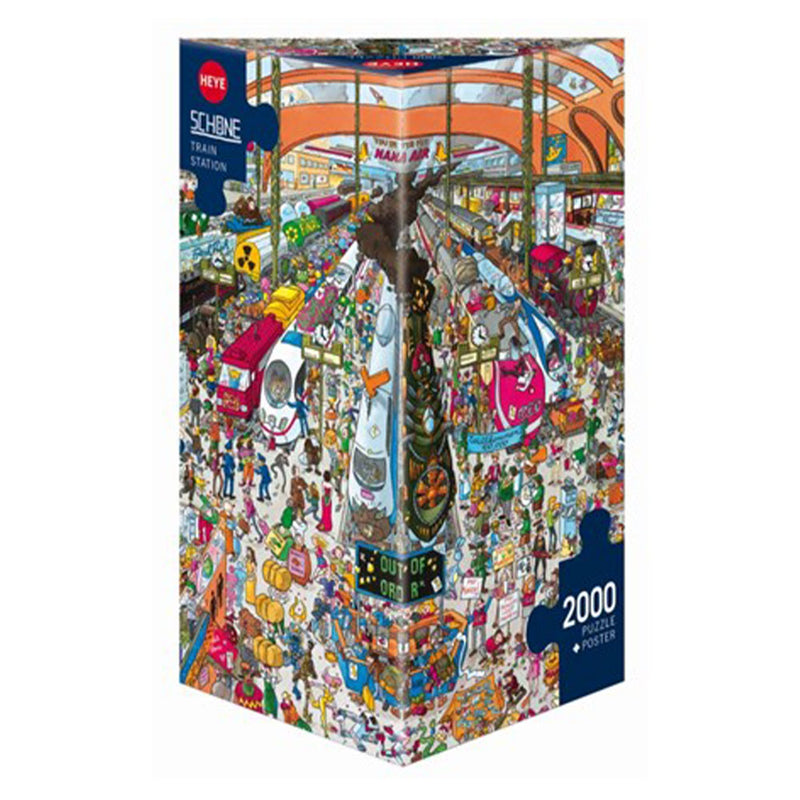 Heye trojúhelníková skládačka puzzle 2000pcs