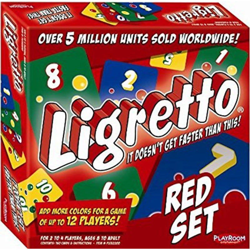 Sada hry z barevných karet Ligretto