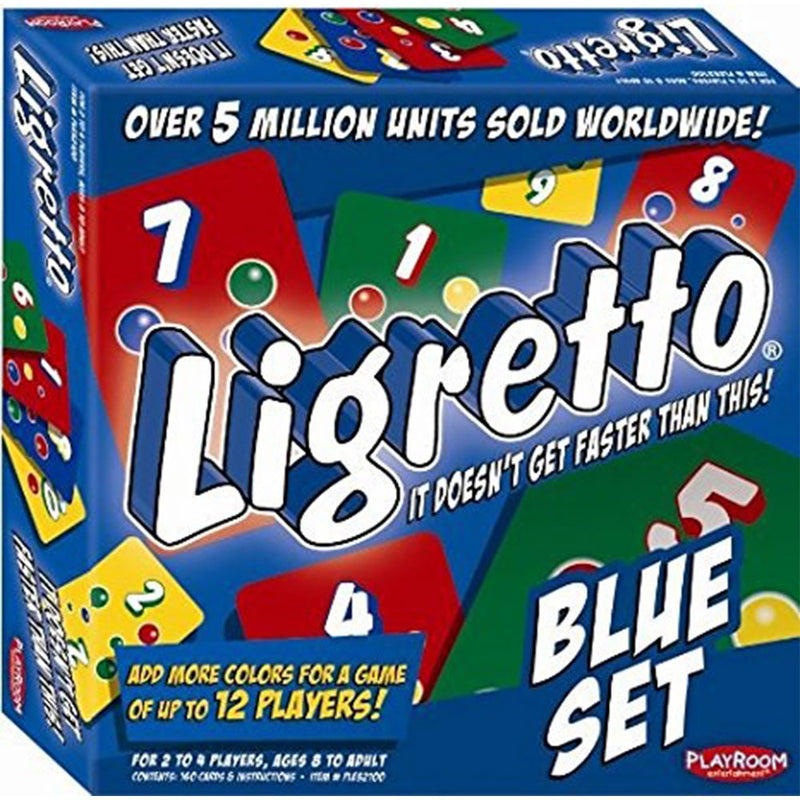 Sada hry z barevných karet Ligretto