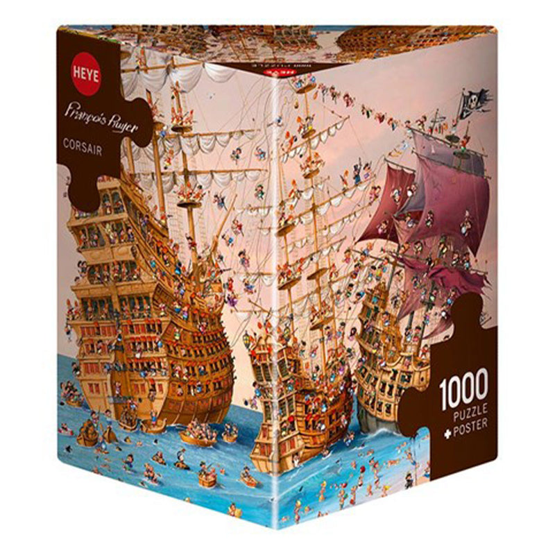 Heye Ruyer Triangular Jigsaw Puzzle 1000ks