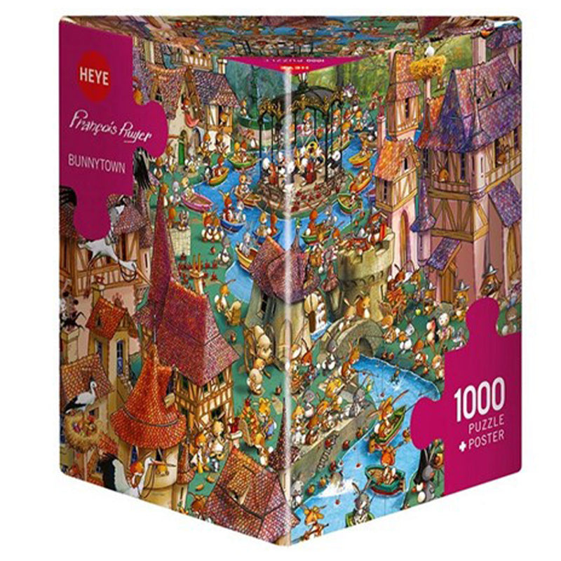 Heye Ruyer Triangular Jigsaw Puzzle 1000ks