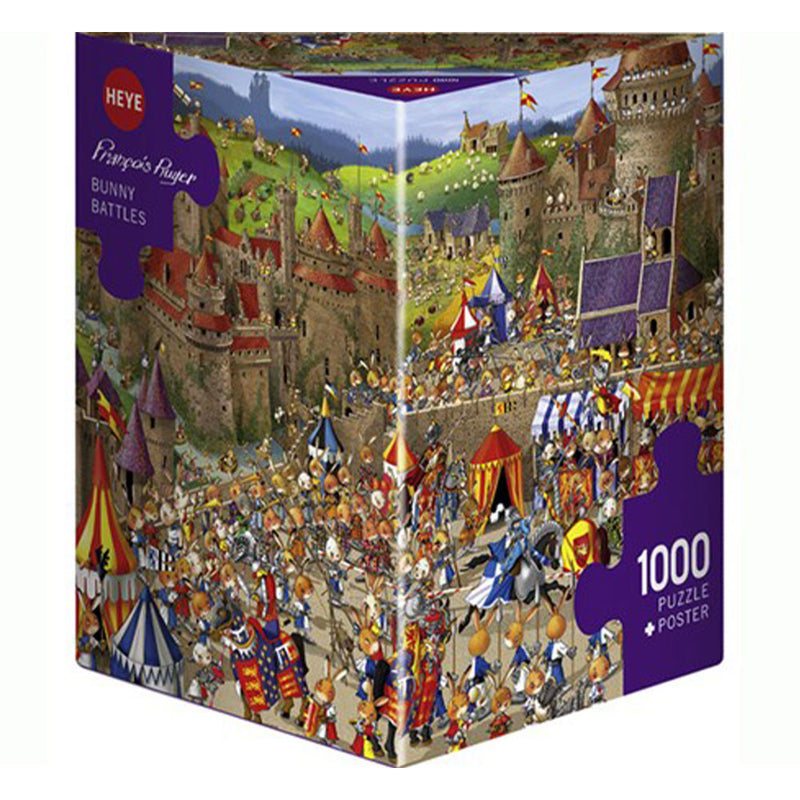 Heye Ruyer Triangular Jigsaw Puzzle 1000ks