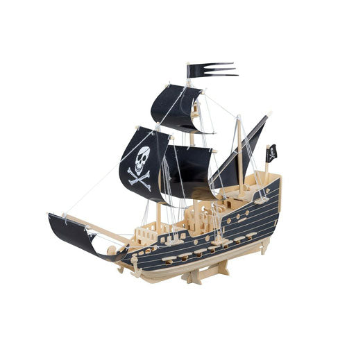 Queen Annes Revange Pirate Ship Wooden Kit