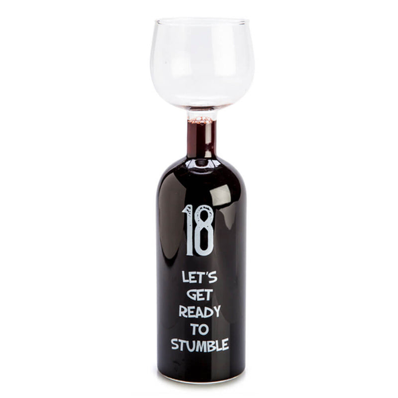 Všechno nejlepší k narozeninám sklenice na víno