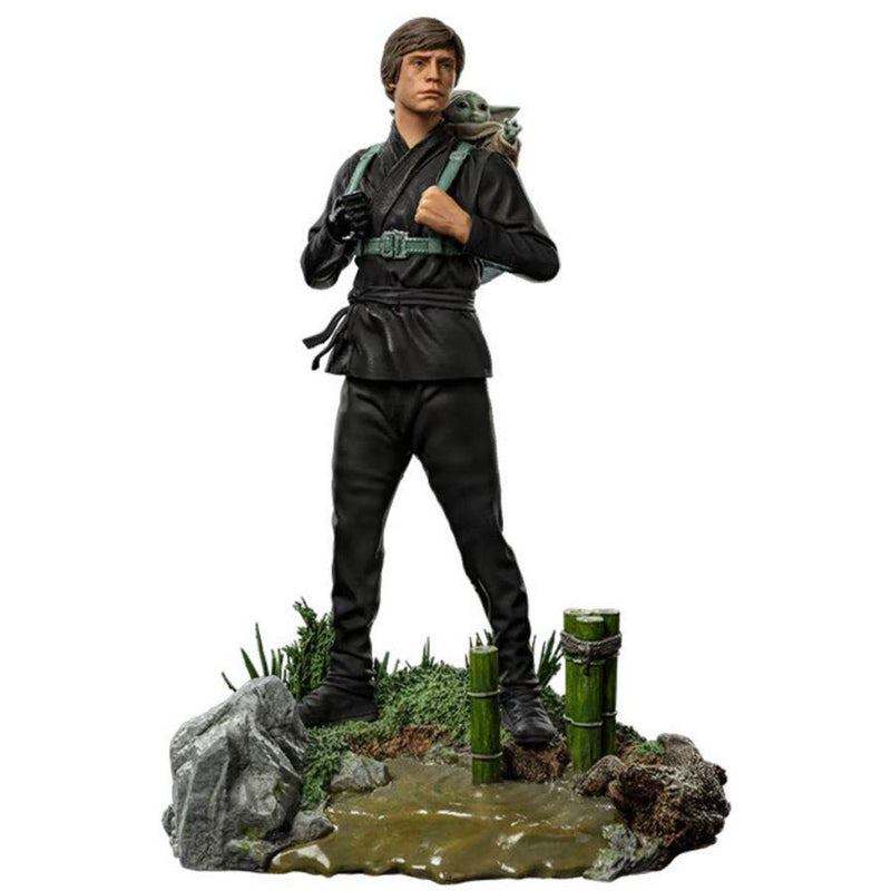 Star Warst Luke and Grogu Training 1:10 Scale Statue