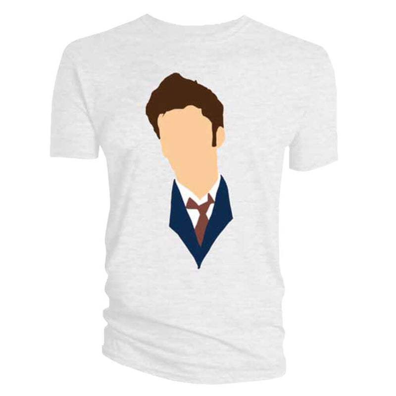 Doktor Who David Tennant Vector Head tričko