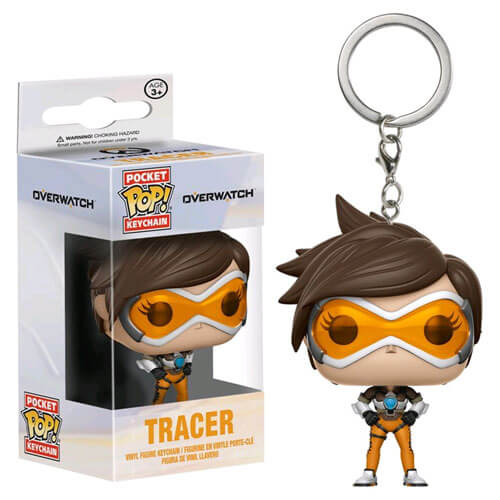 Overwatch Tracer Pocket Pop! Keychain