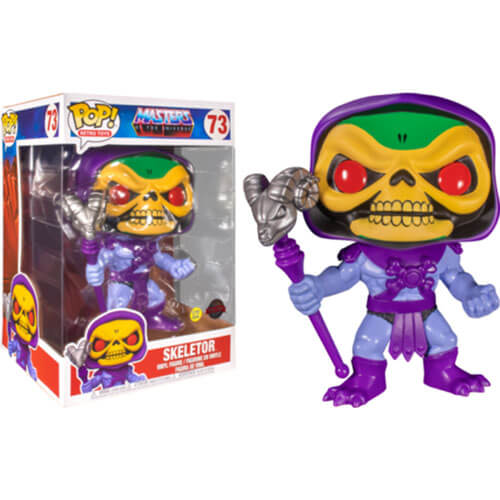 Skeletor Glow US Exclusive 10" Pop! Vinyl