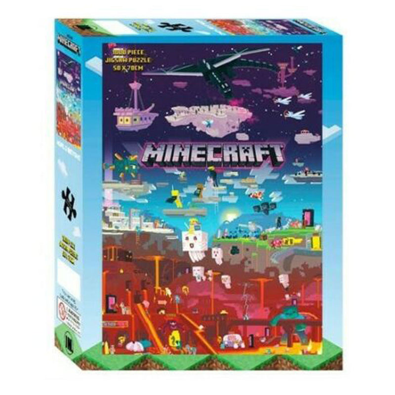 Minecraft 1000pc skládačka