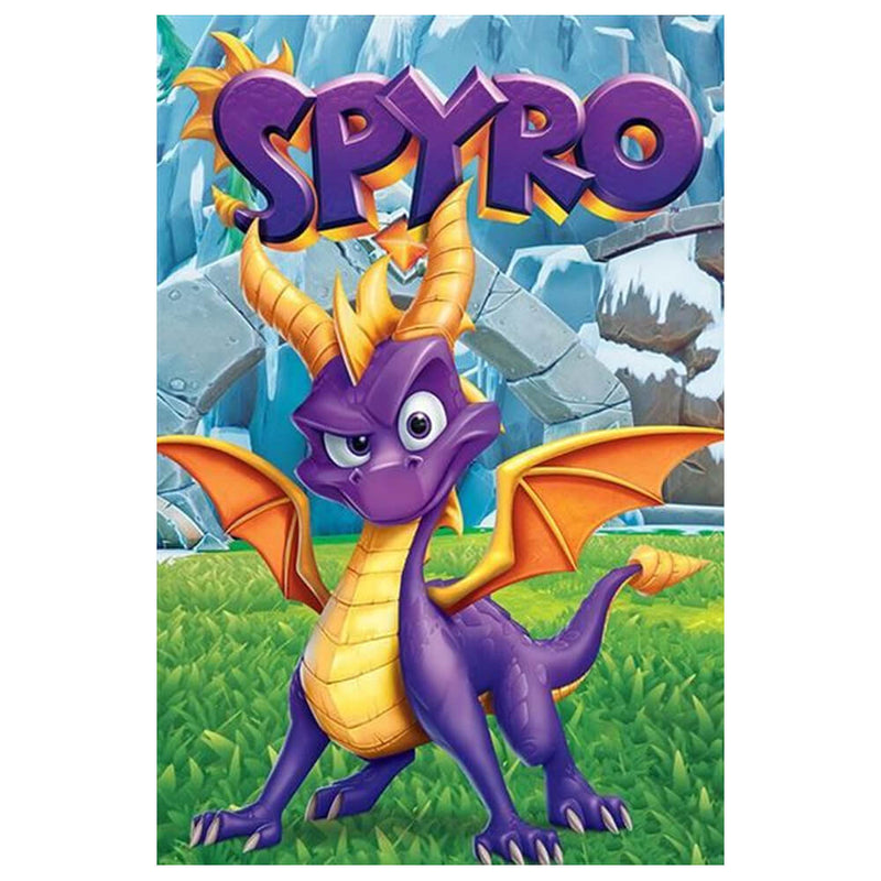 Spyro Reignited trilogy plakát