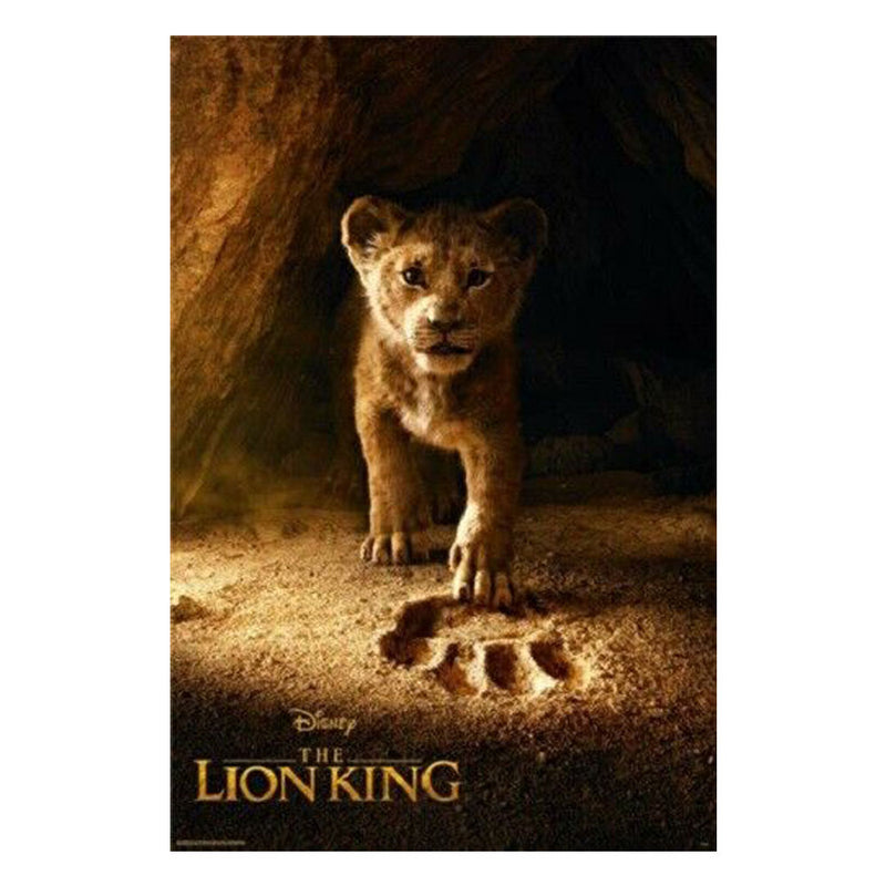 Das Live-Action-Poster „König der Löwen“.