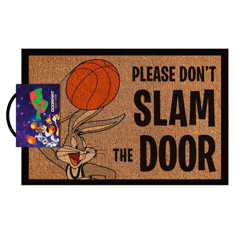 Space Jam Classic Please Don't Slam The Door Doormat