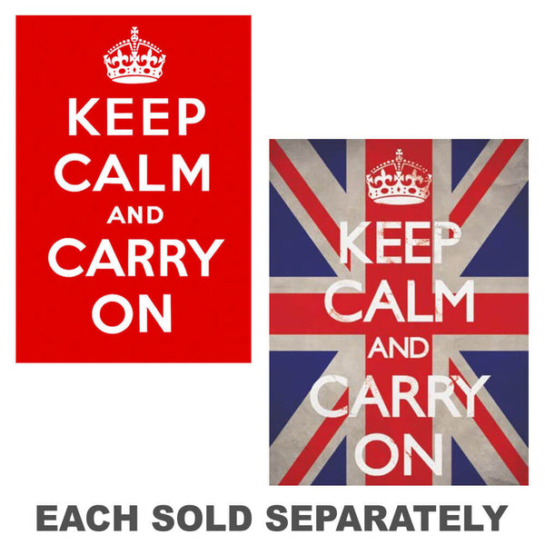 Keep Calm & Carry On Poster