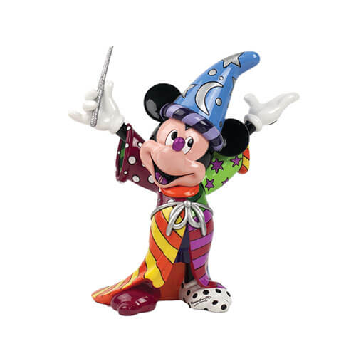 Britto Disney Sorcerer Mickey Mouse Figurine