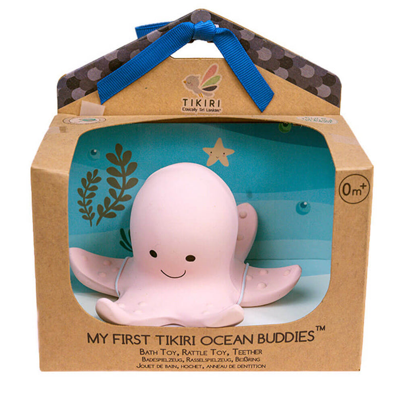 Rubberský oceán Buddy Rattle & Bath Toy (krabice)