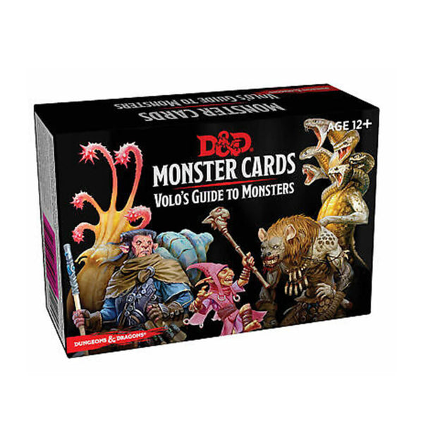D&D RPG Spellbook Cards Volos Guide to Monsters Deck