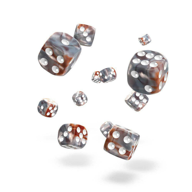 Oakie Doakie D6 12mm Gemi Dice 36ks