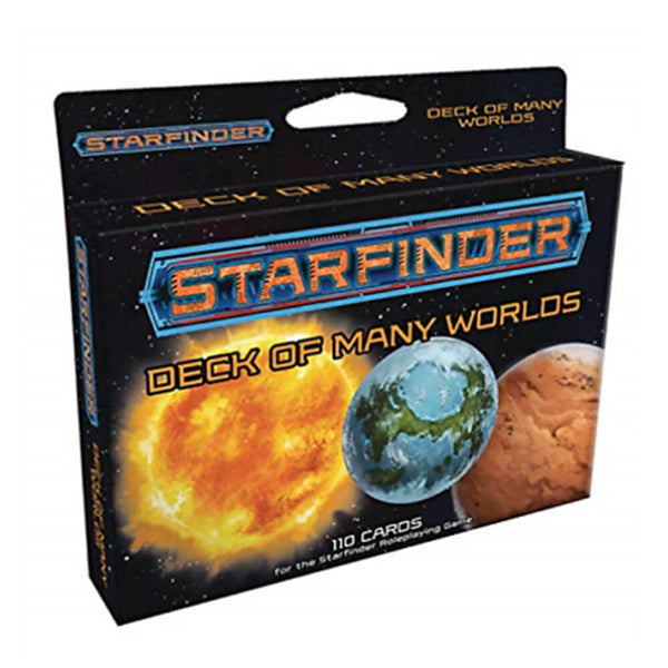 Starfinder Deck of Many Worlds Roleplaying Game