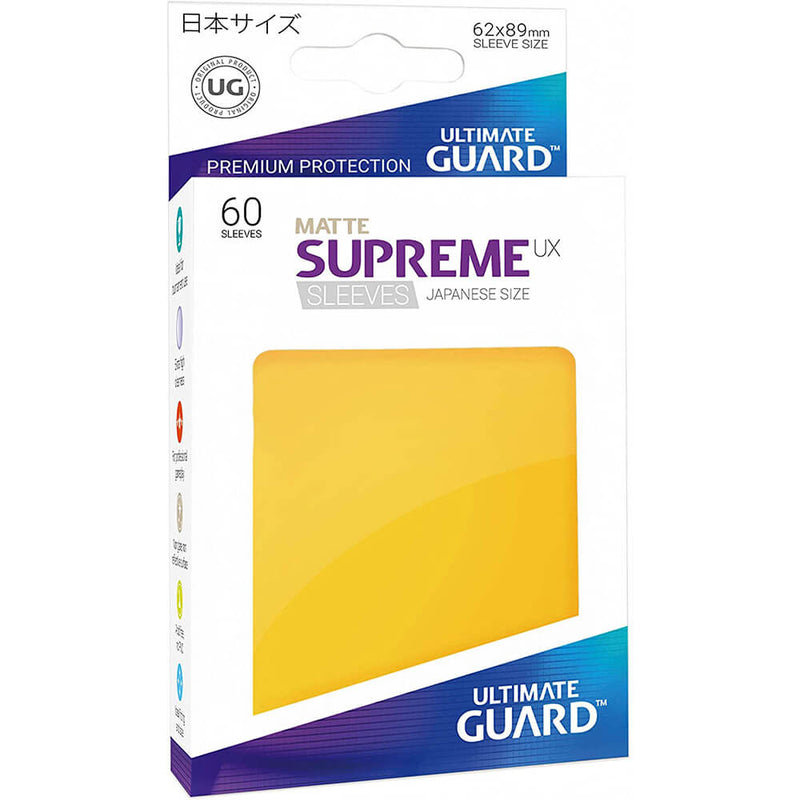 UG Supreme UX Matte Card Sleaves Japonsko velikost