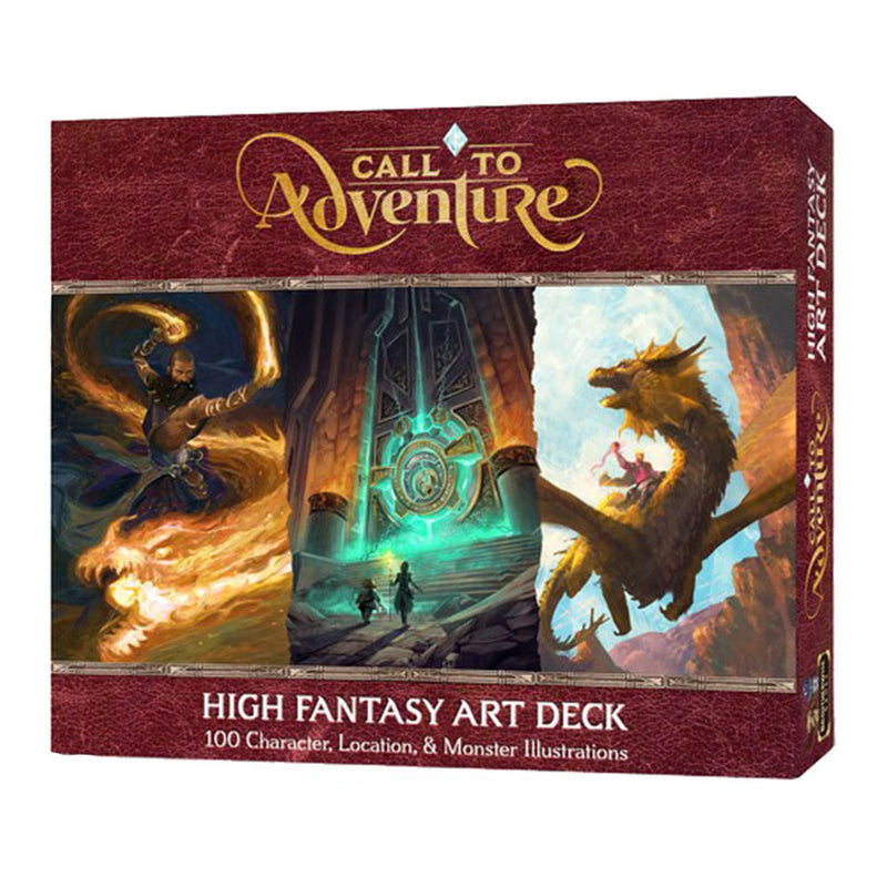 Volejte na dobrodružství Fantasy Art Deck Card Game