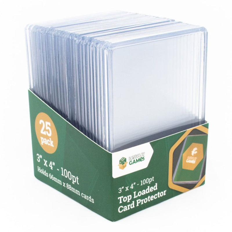 LPG Top Loaded Card Protector 3x4 "25ks