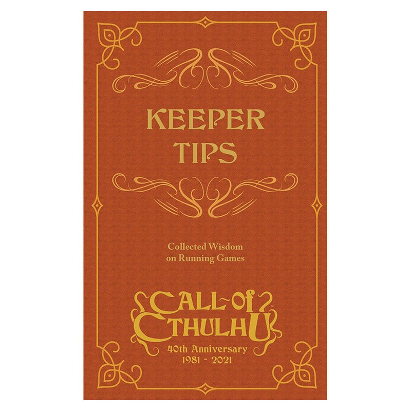 Call of Cthulhu Keeper Tips Collected Wisdom Book