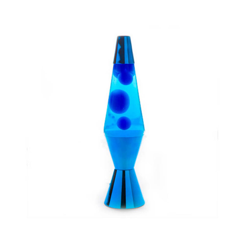 Blue-Blue-Blue Metallic Motion Lamp