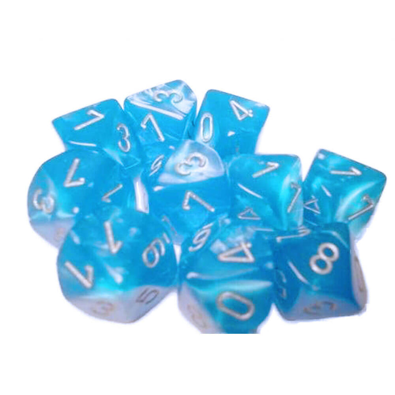 Chessex D10 Polyhedrální sada sametu 10-die