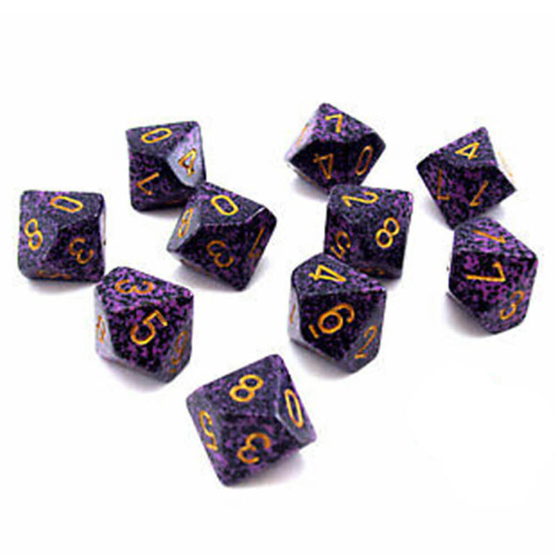 Chessex D10 Polyhedrální 10-die skvrna