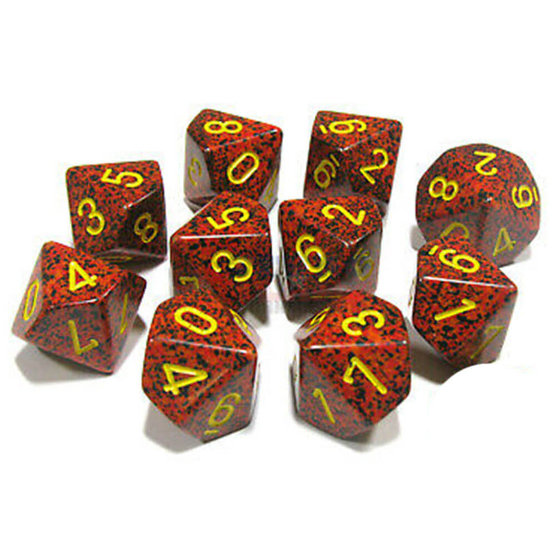 Chessex D10 Polyhedrální 10-die skvrna