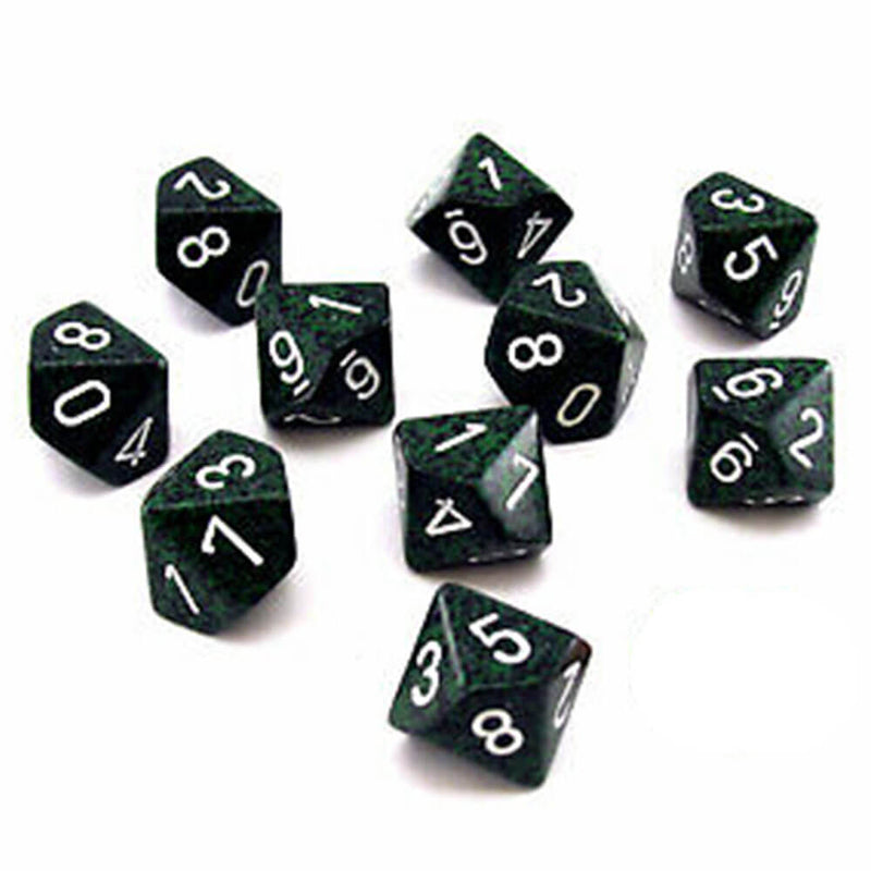 Chessex D10 Polyhedrální 10-die skvrna