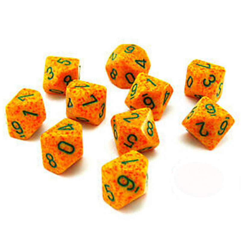 Chessex D10 Polyhedrální 10-die skvrna