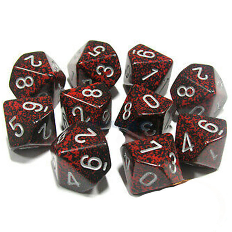 Chessex D10 Polyhedrální 10-die skvrna