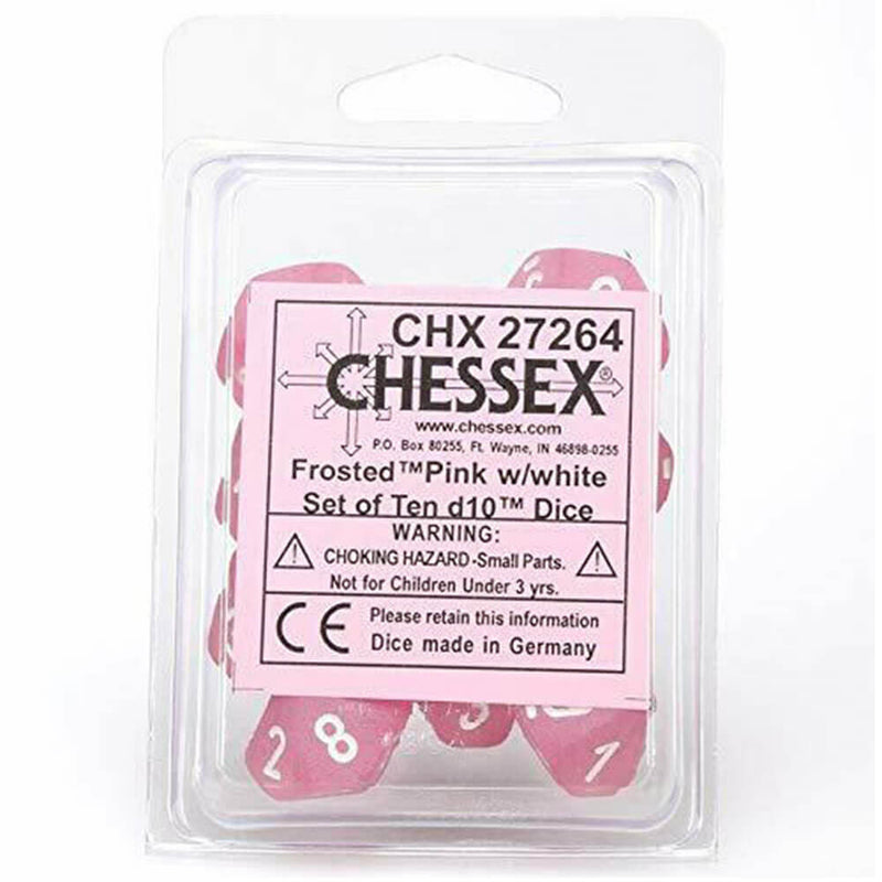 Chessex D10 Polyhedrální 10-die smrcí sada