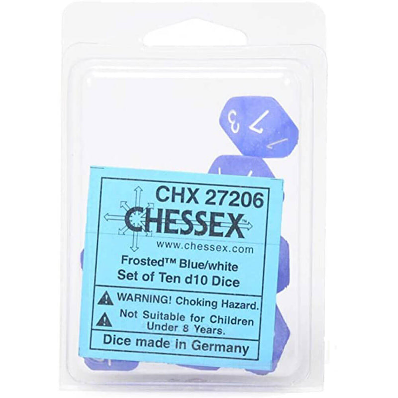 Chessex D10 Polyhedrální 10-die smrcí sada