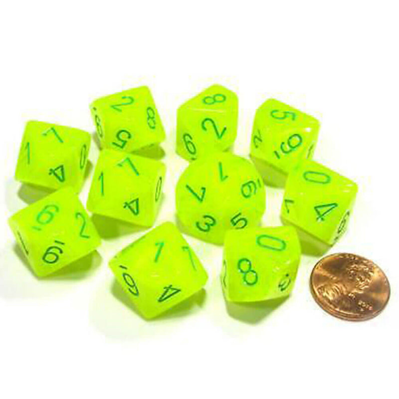 Vortexová sada Chessex D10 Polyhedrální 10-die