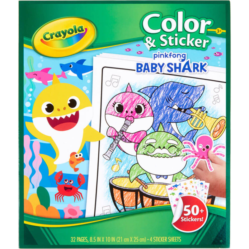 Crayola Color and Stiecker Book